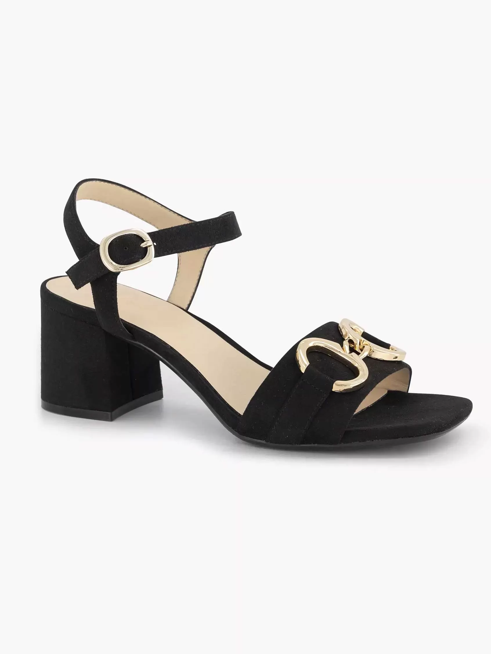 Best Sale Graceland Schwarze Sandalette-Dekorationskette