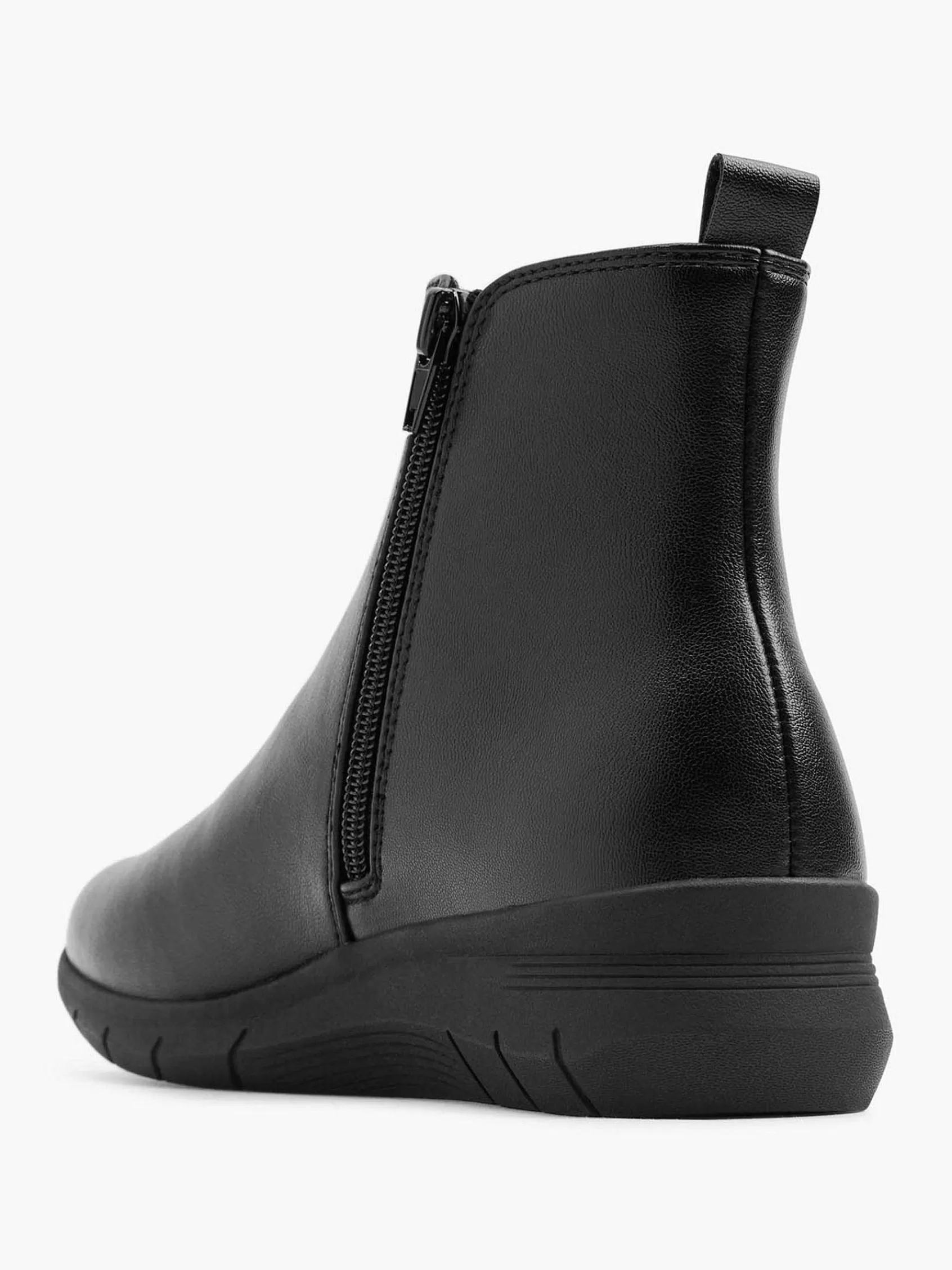 Online Easy Street Schwarze Stiefeletten