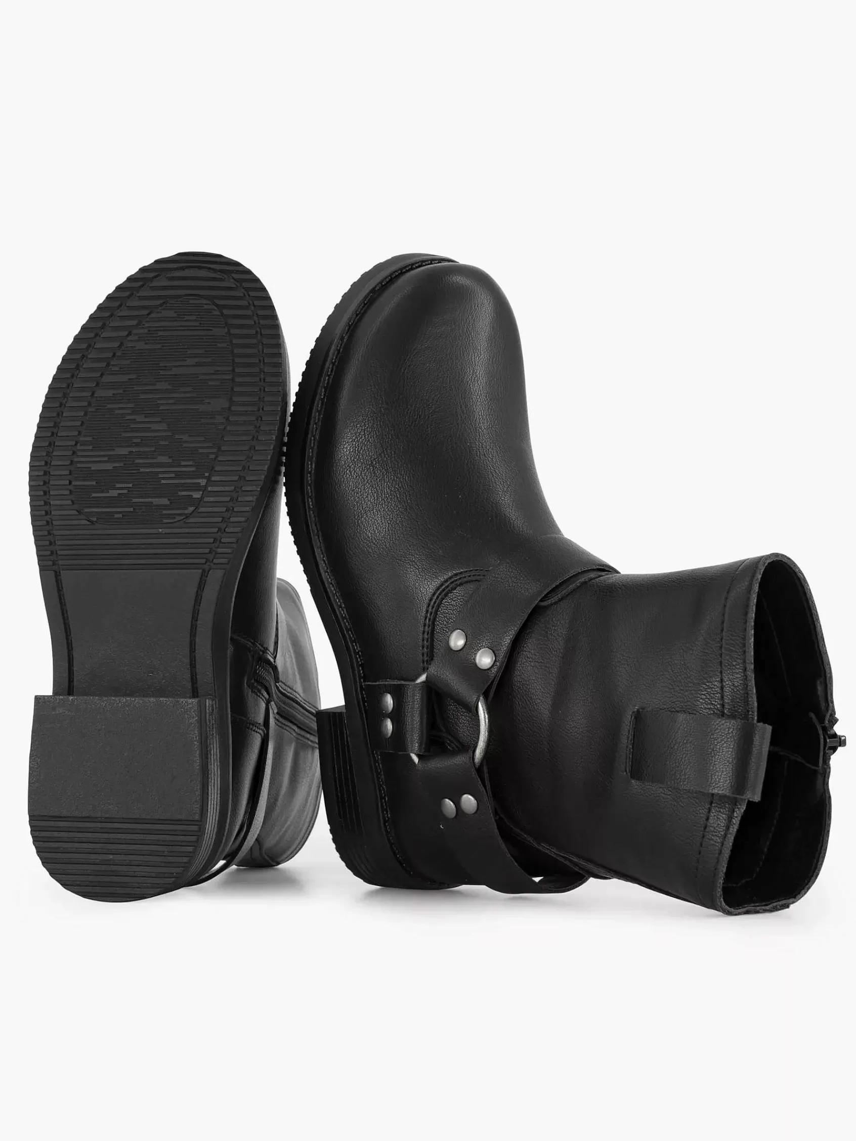 Best Sale Oxmox Schwarze Stiefeletten