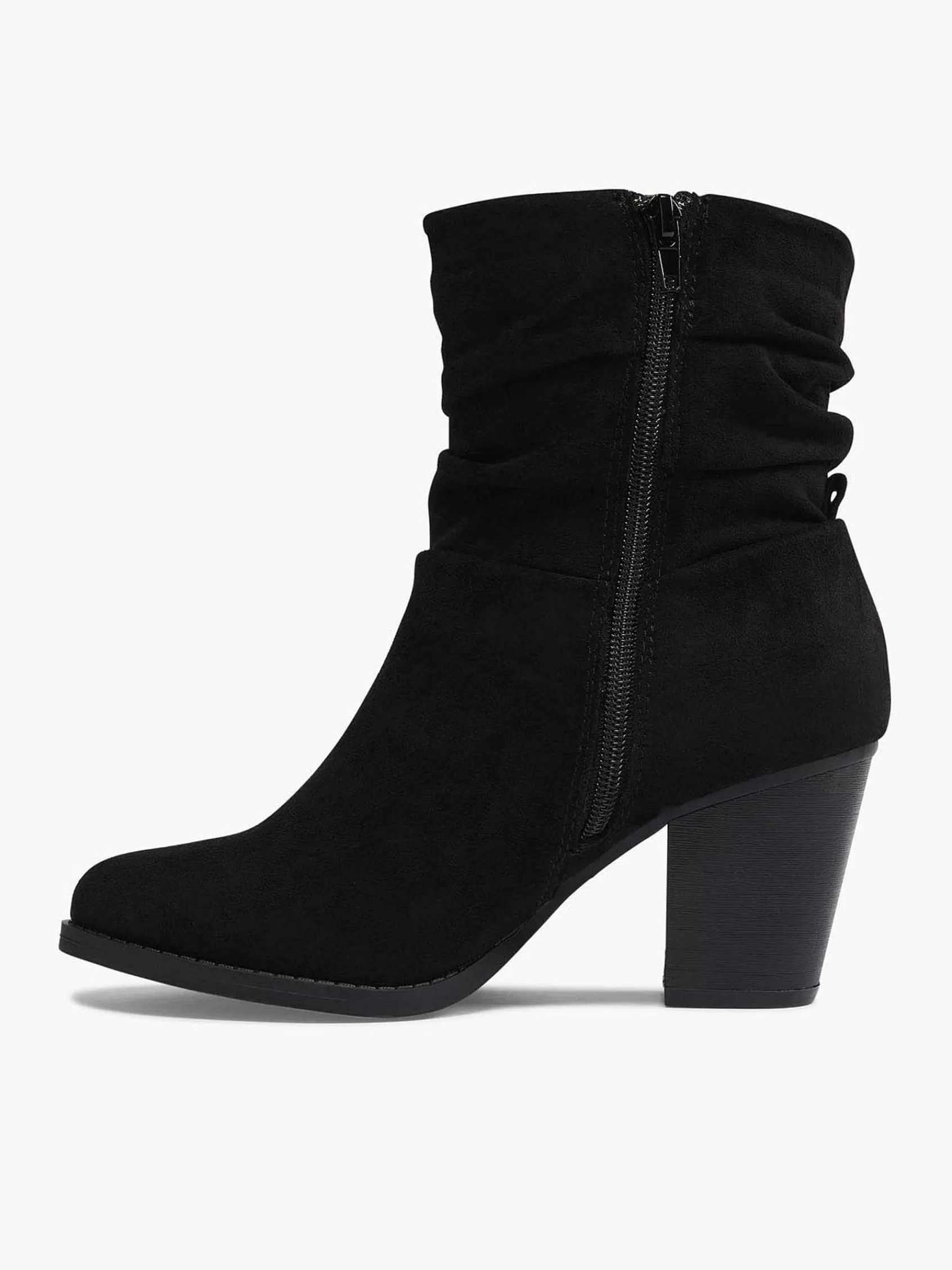 Fashion Graceland Schwarze Stiefeletten Mit Absatz