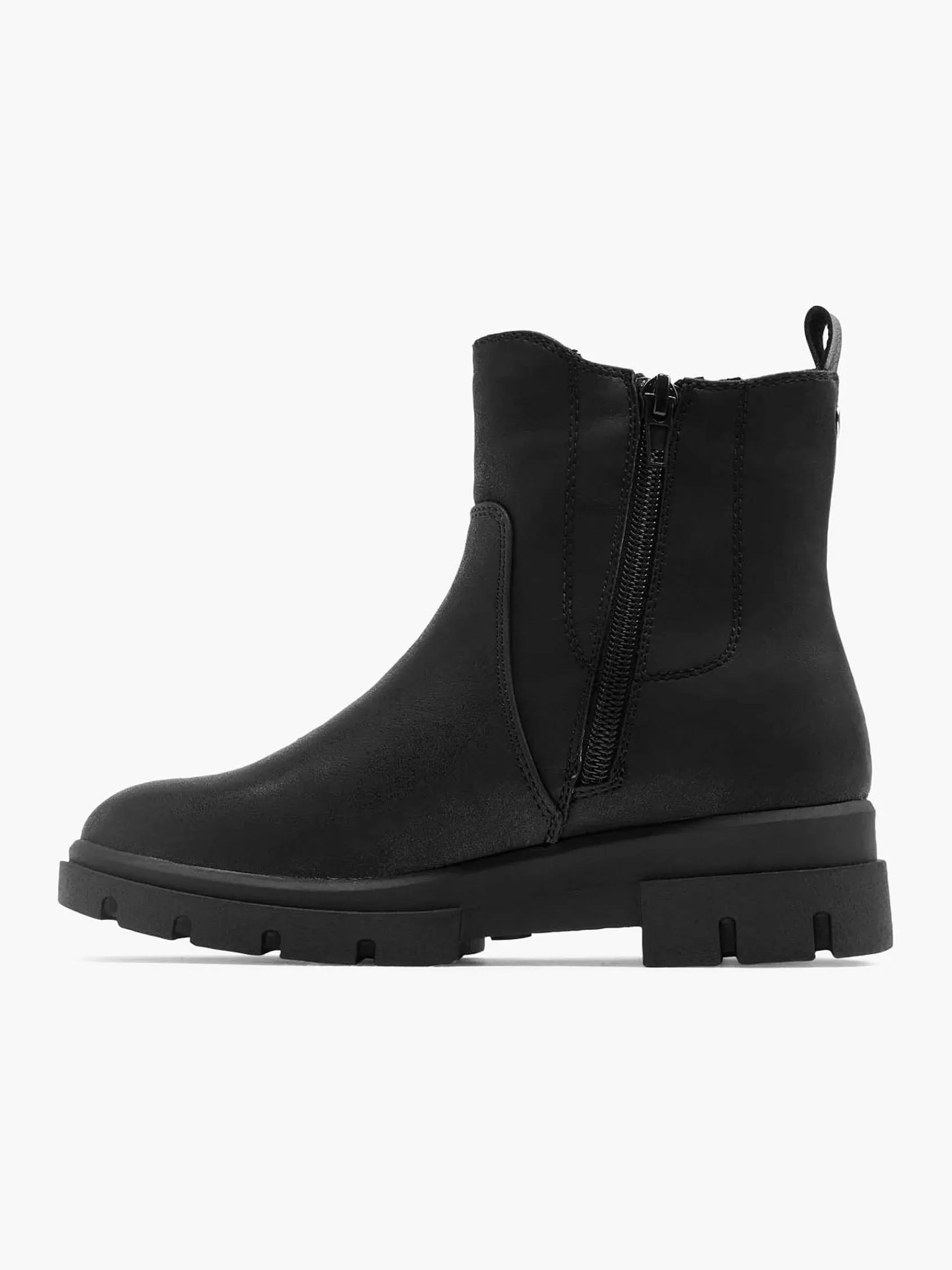 New Esprit Schwarzer Chelsea-Stiefel
