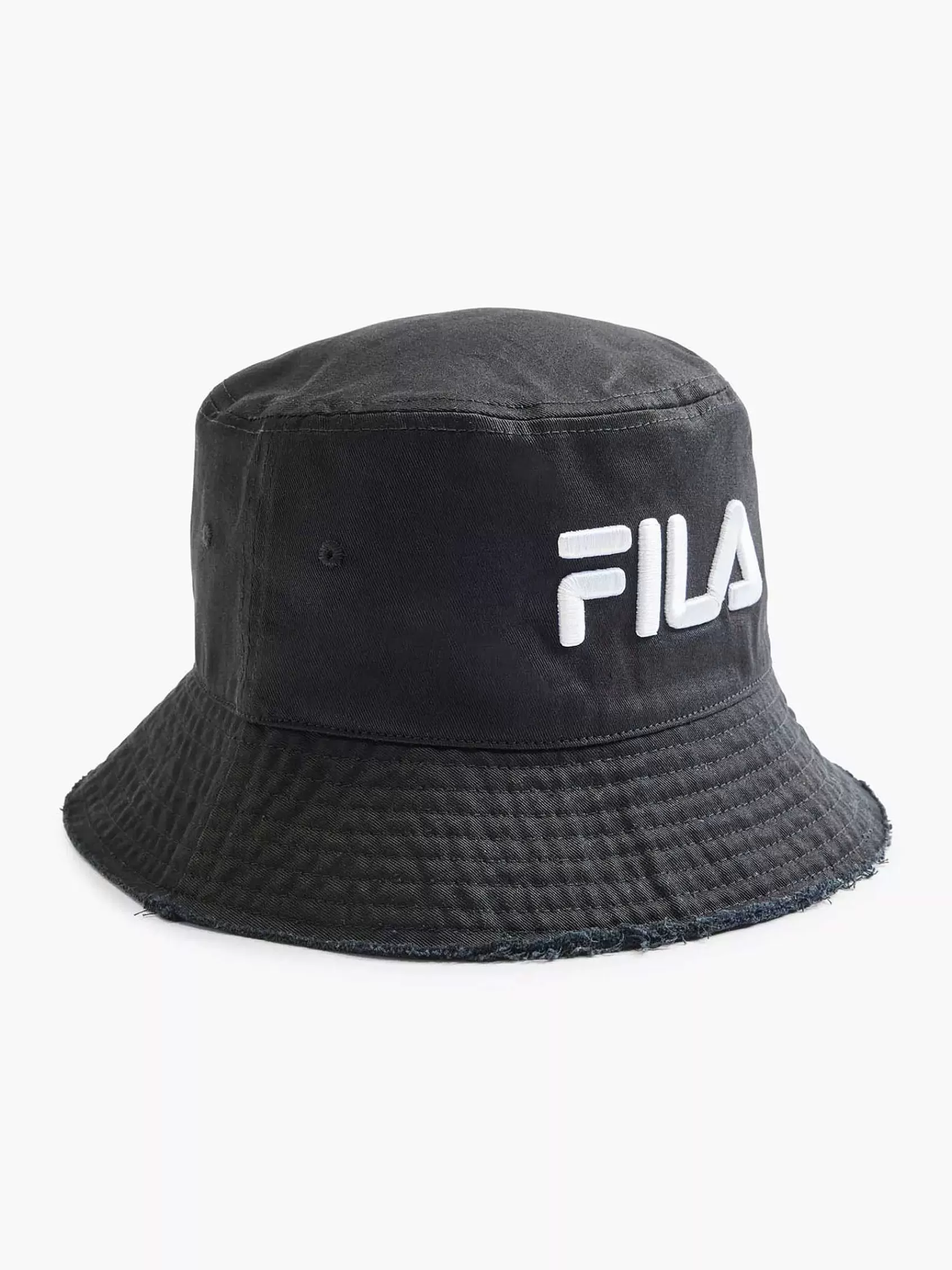 Online FILA Schwarzer Bucket Hat Mit