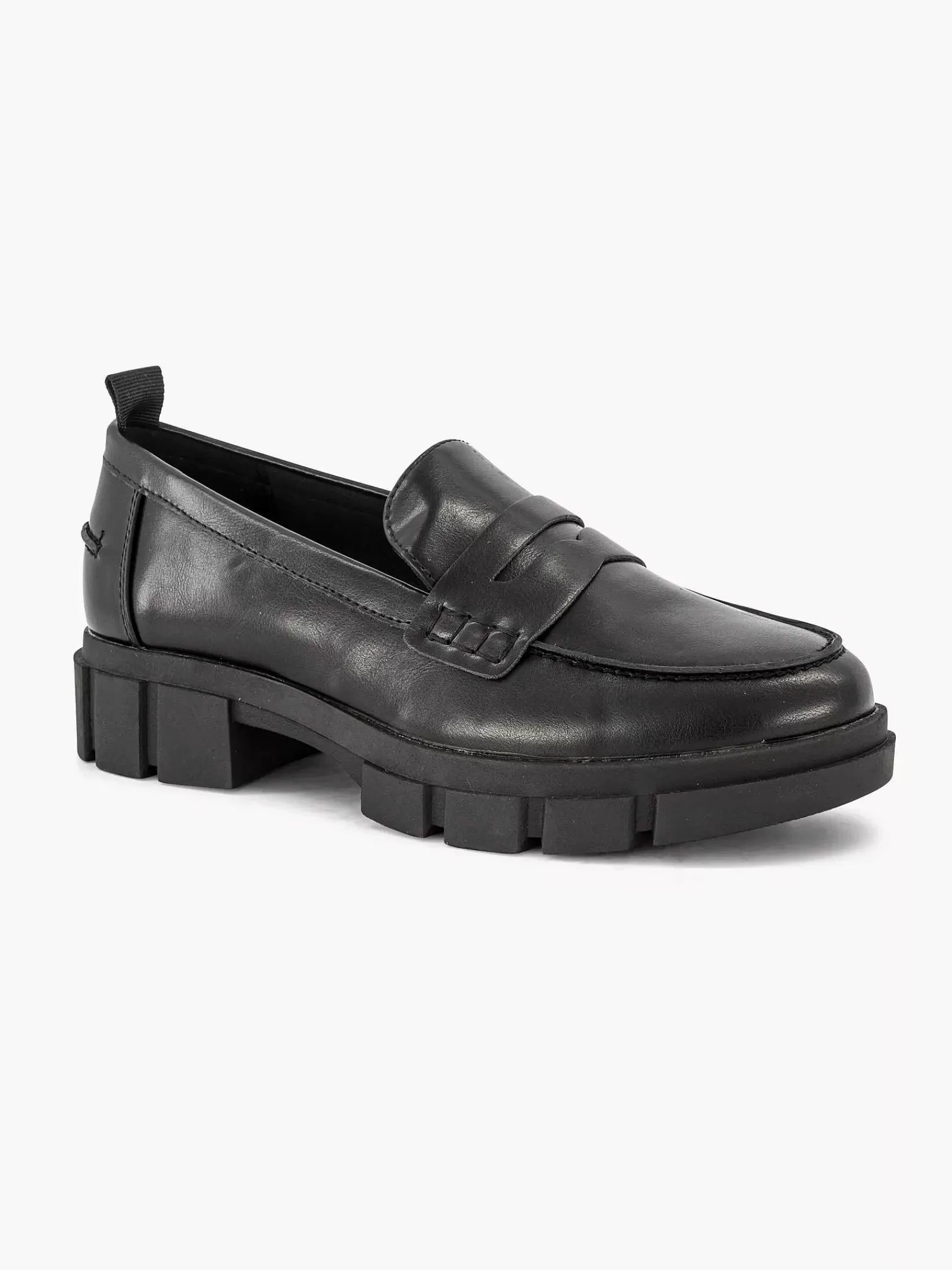 New Graceland Schwarzer, Klobiger Loafer
