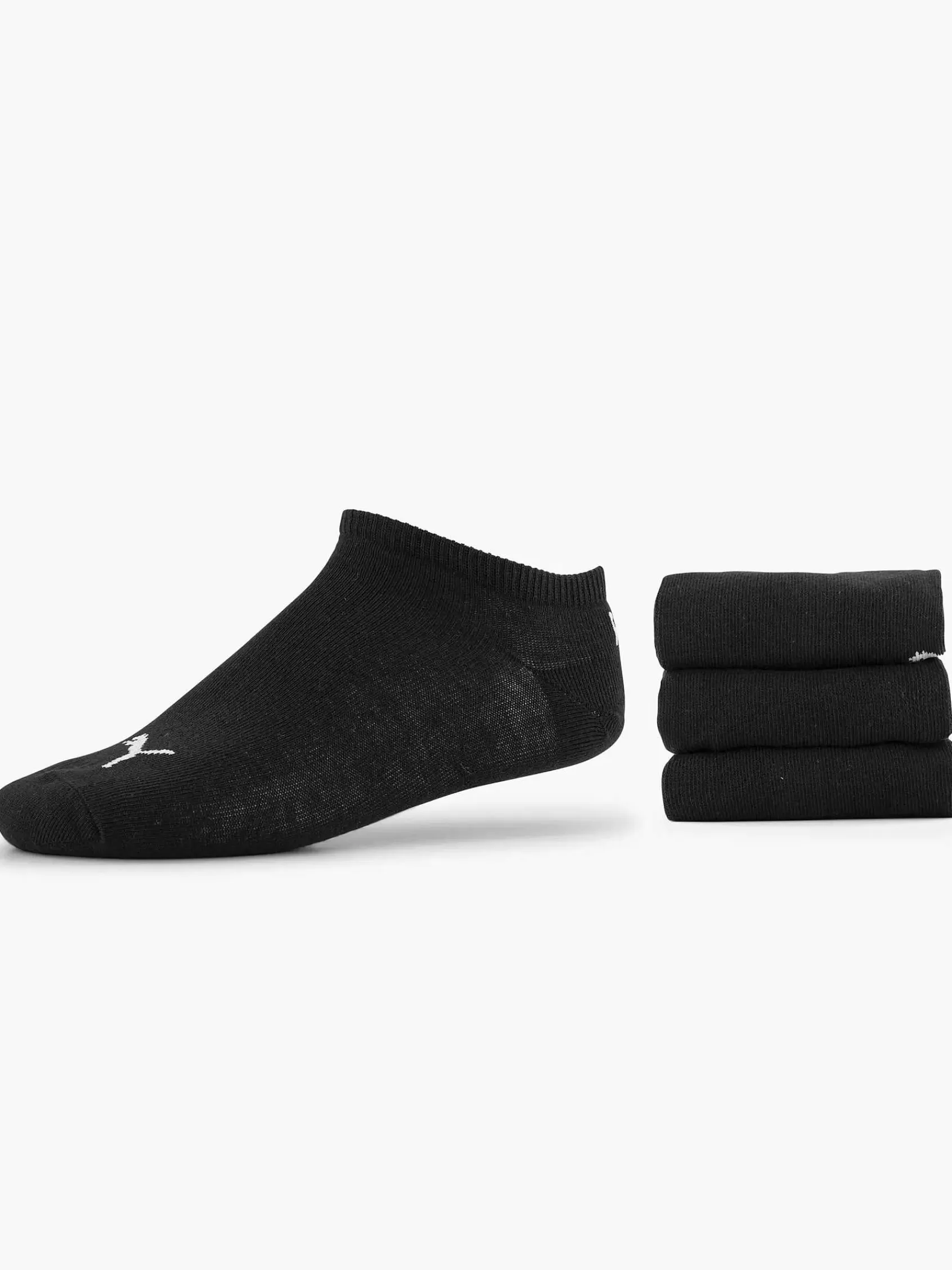 Shop Puma Schwarzer -Sneaker, Einfarbig, 3Er-Pack, 35 38