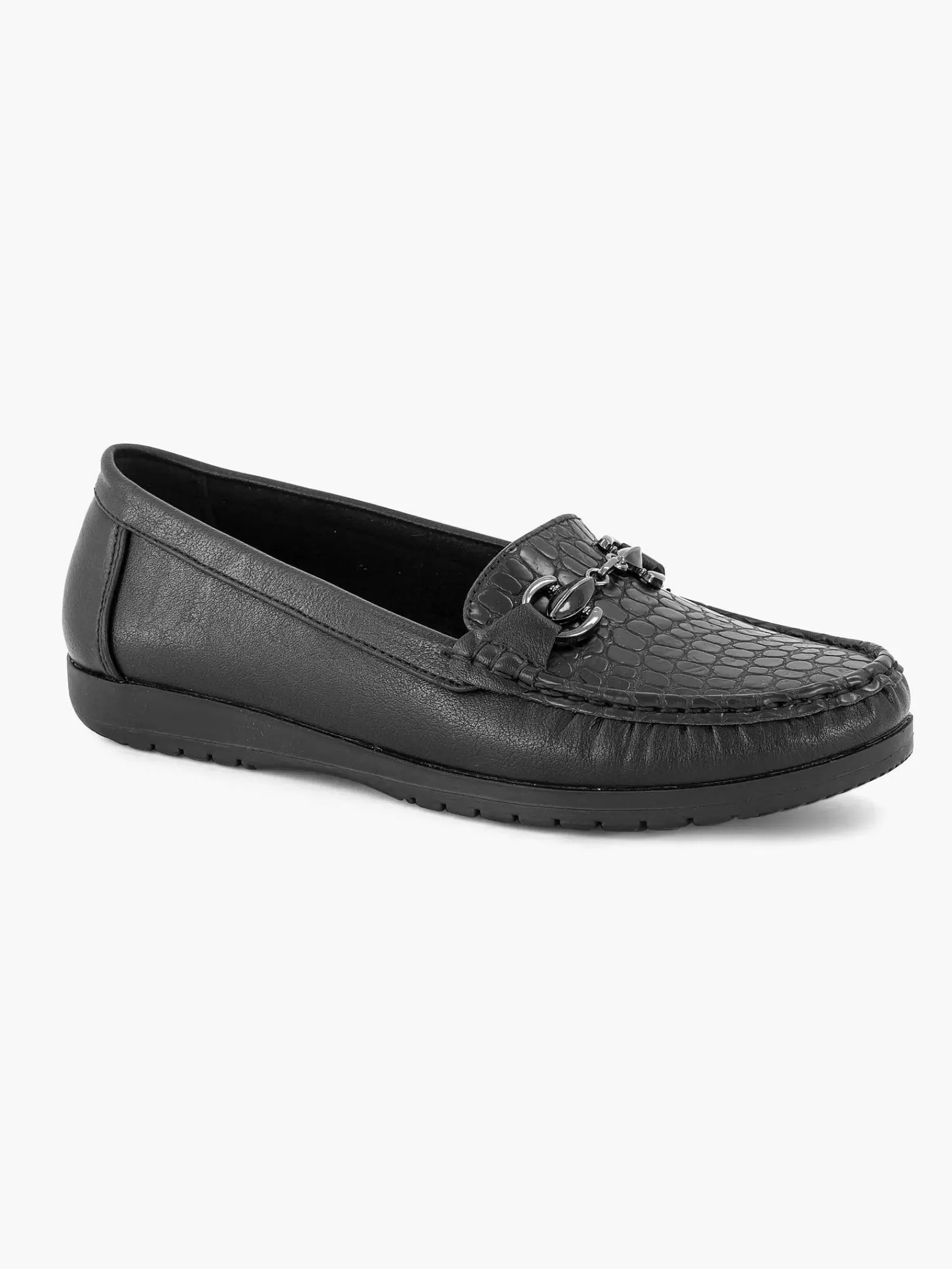 Store Easy Street Schwarzer Slip-On
