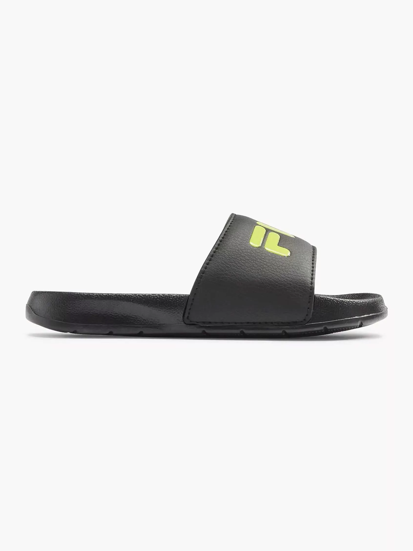 New FILA Schwarzer Slipper