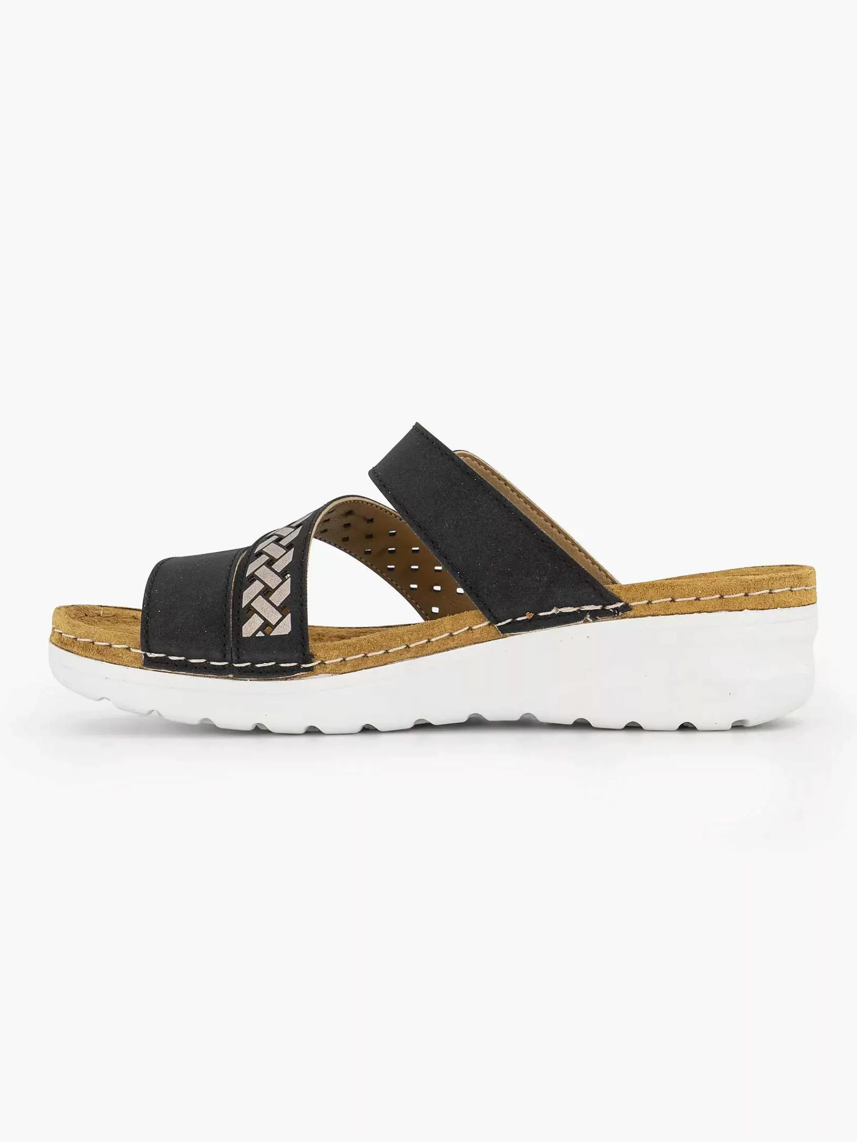Shop Easy Street Schwarzer Slipper