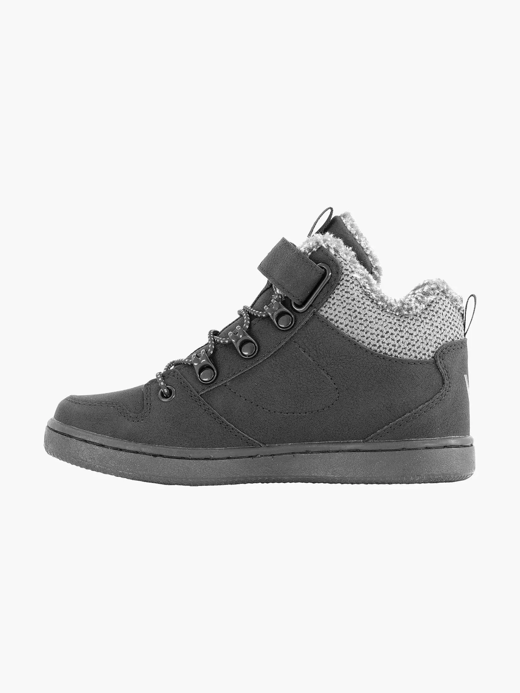 Fashion Vty Schwarzer Sneaker Gefuttert