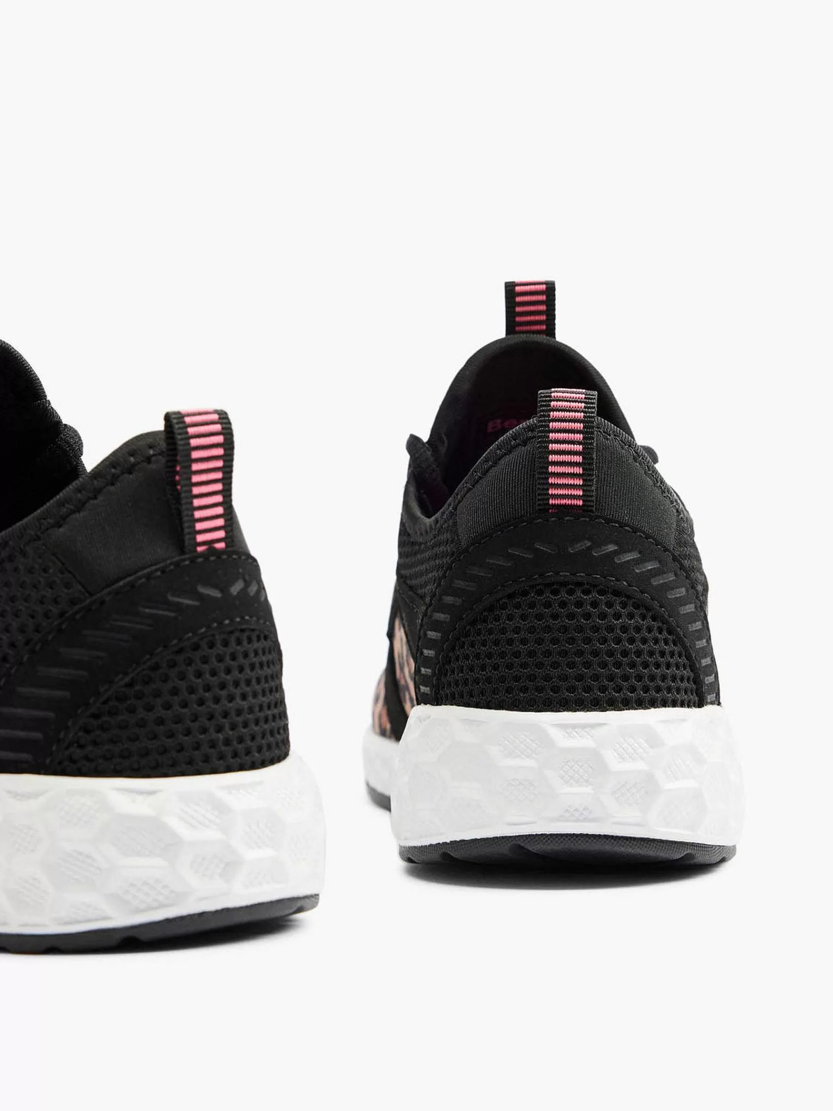 Shop Bench Schwarzer Sneaker Mit Panther-Print