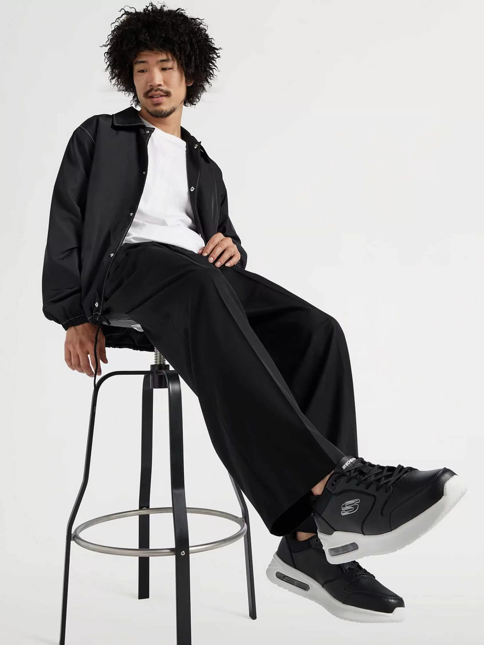 Shop Skechers Schwarzer Solitar