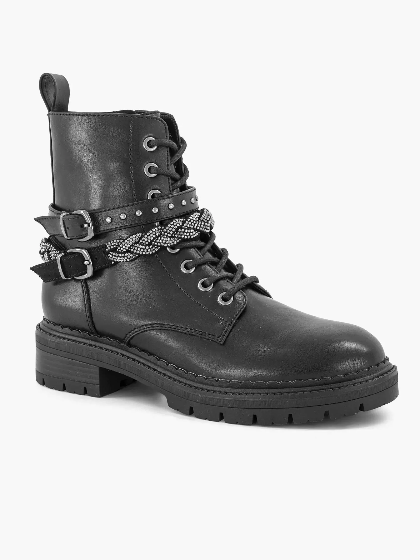 Flash Sale Graceland Schwarzer Spitzenstiefel