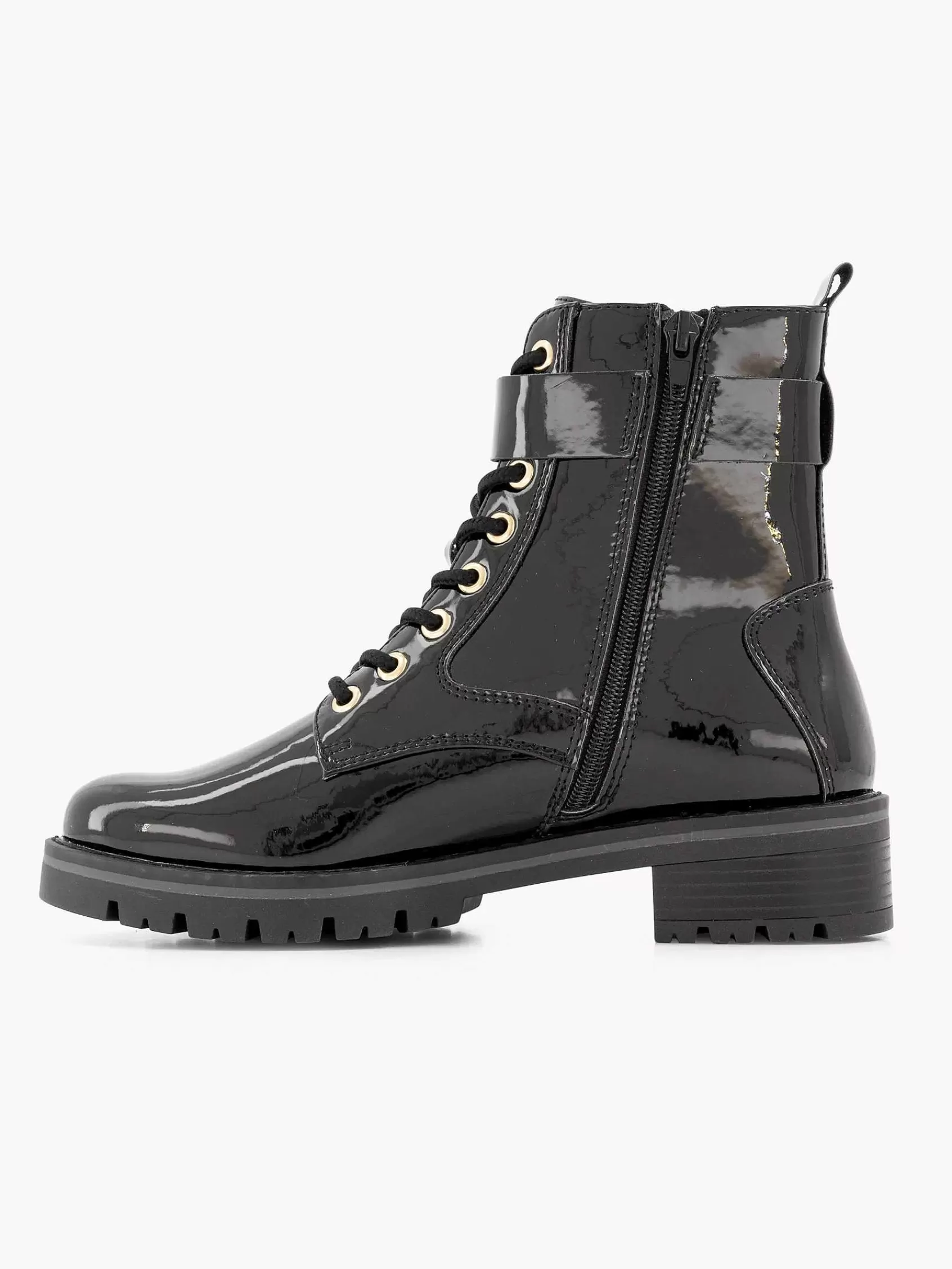 Flash Sale Graceland Schwarzer Spitzenstiefellack