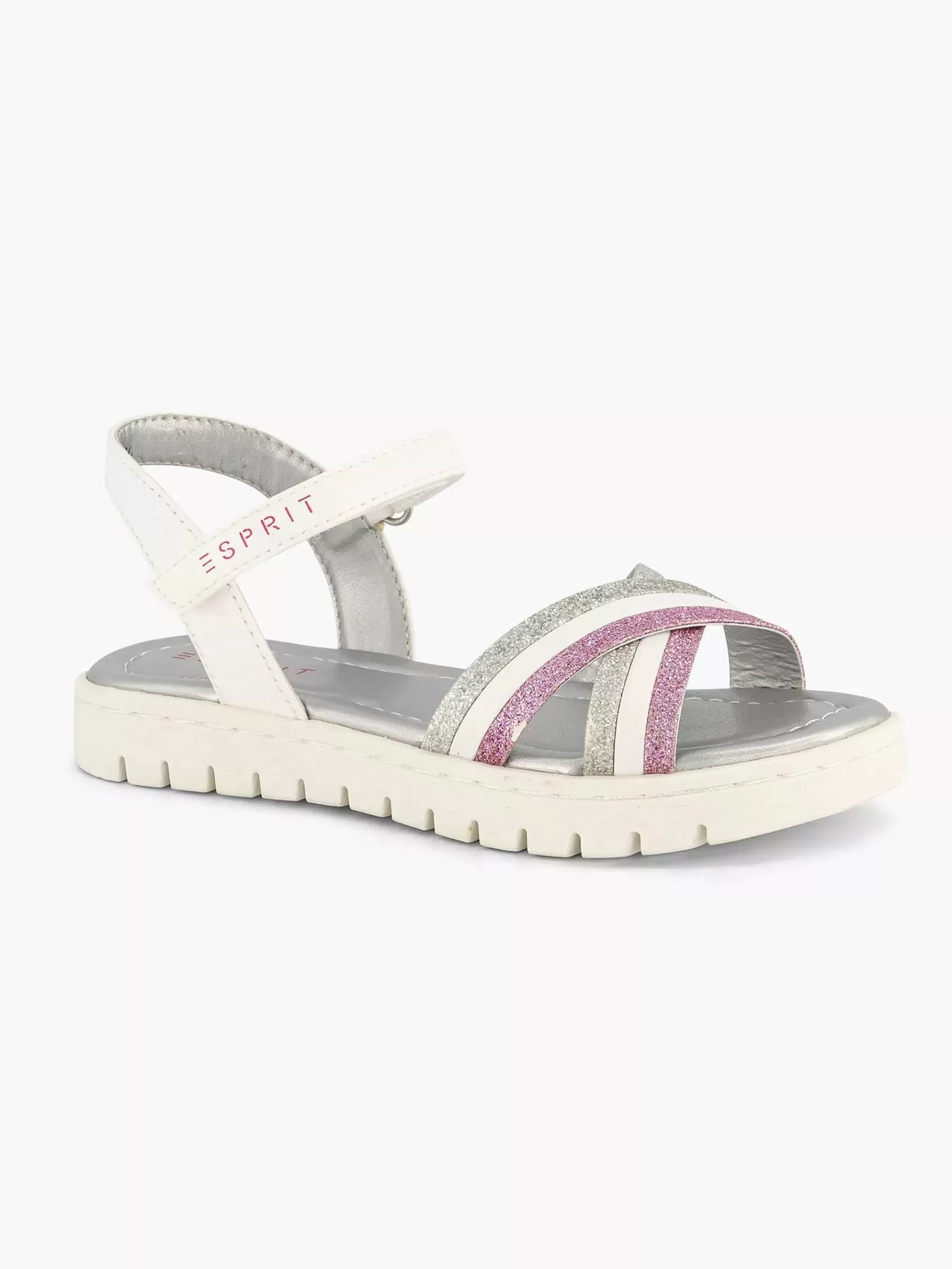 Clearance Esprit Weise Sandale Mit Glitzer