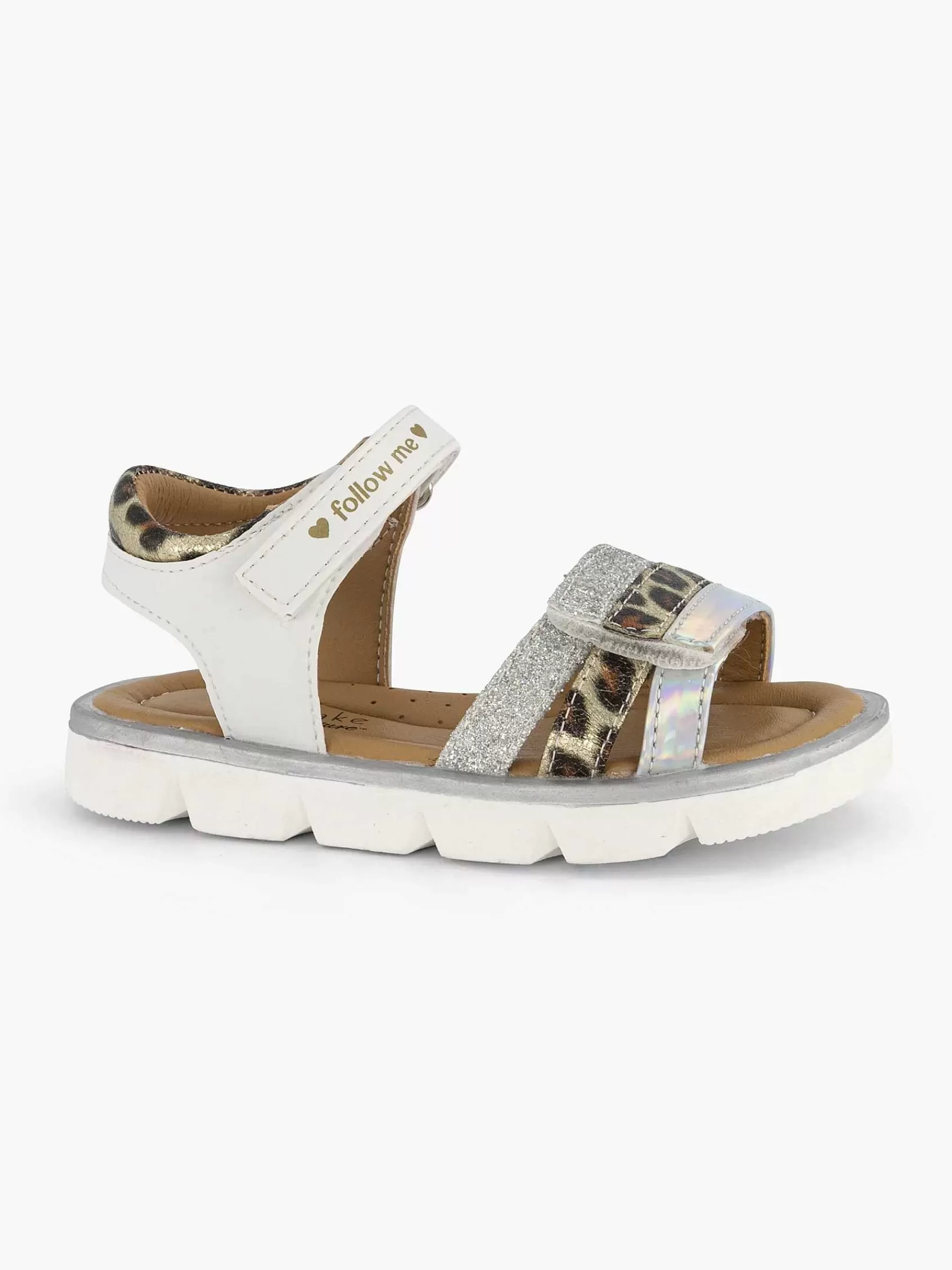 Flash Sale Oxmox Weise Sandale Mit Panther-Print