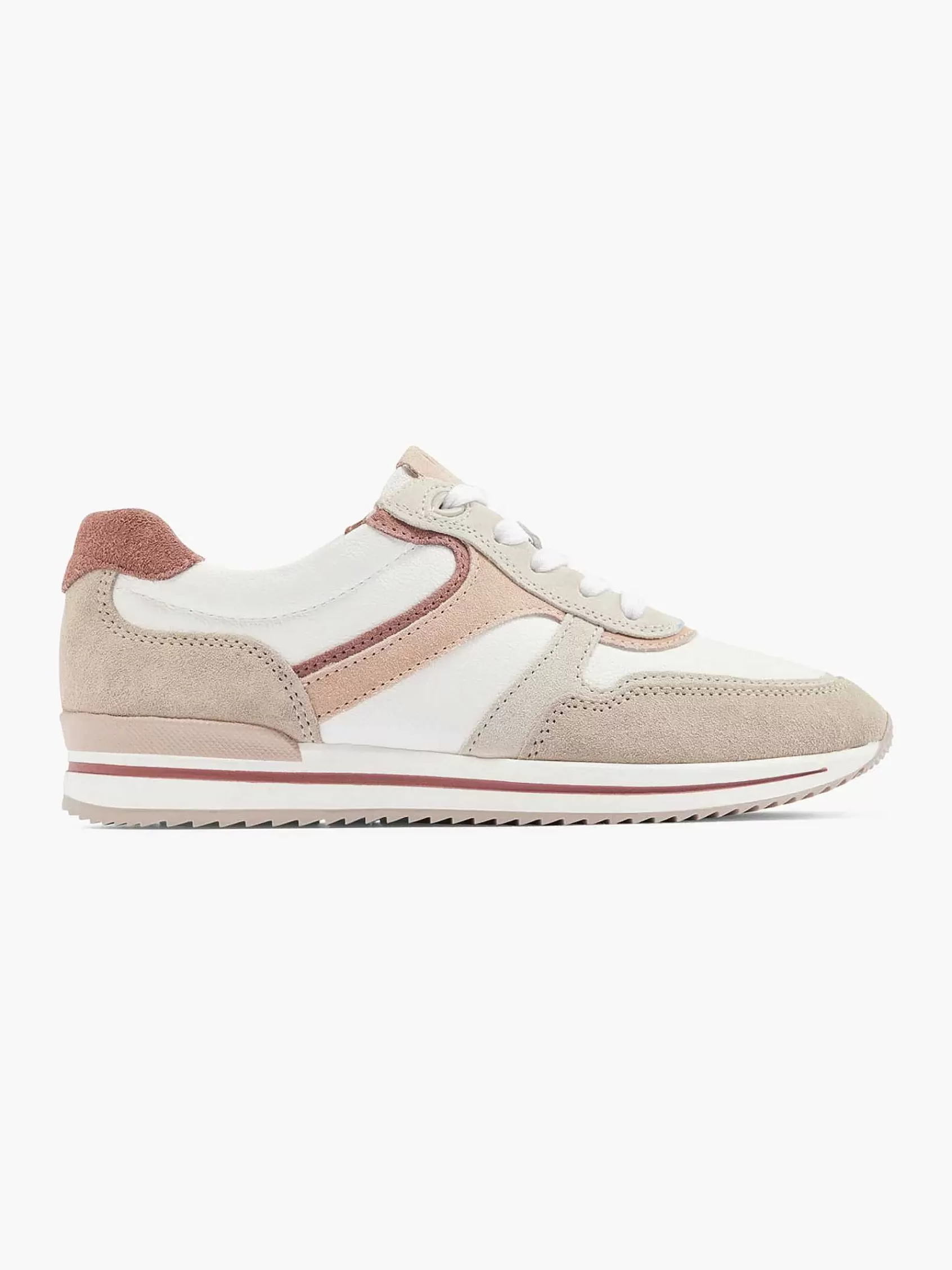 Hot Medicus Weiser Komfort-Sneaker Aus Leder