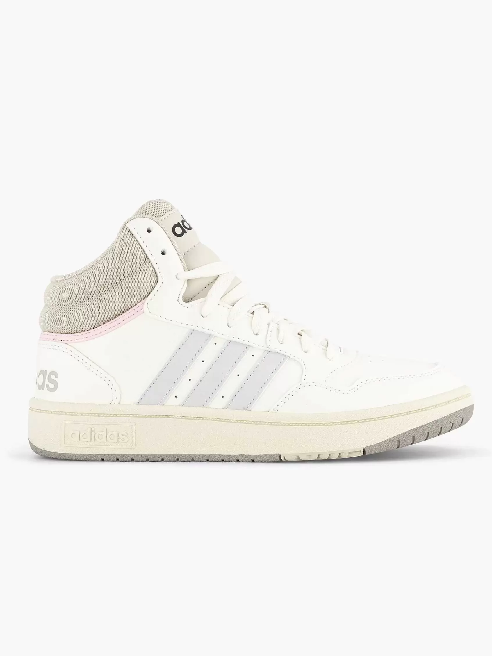 Flash Sale adidas White Hoops 3.0 Mid