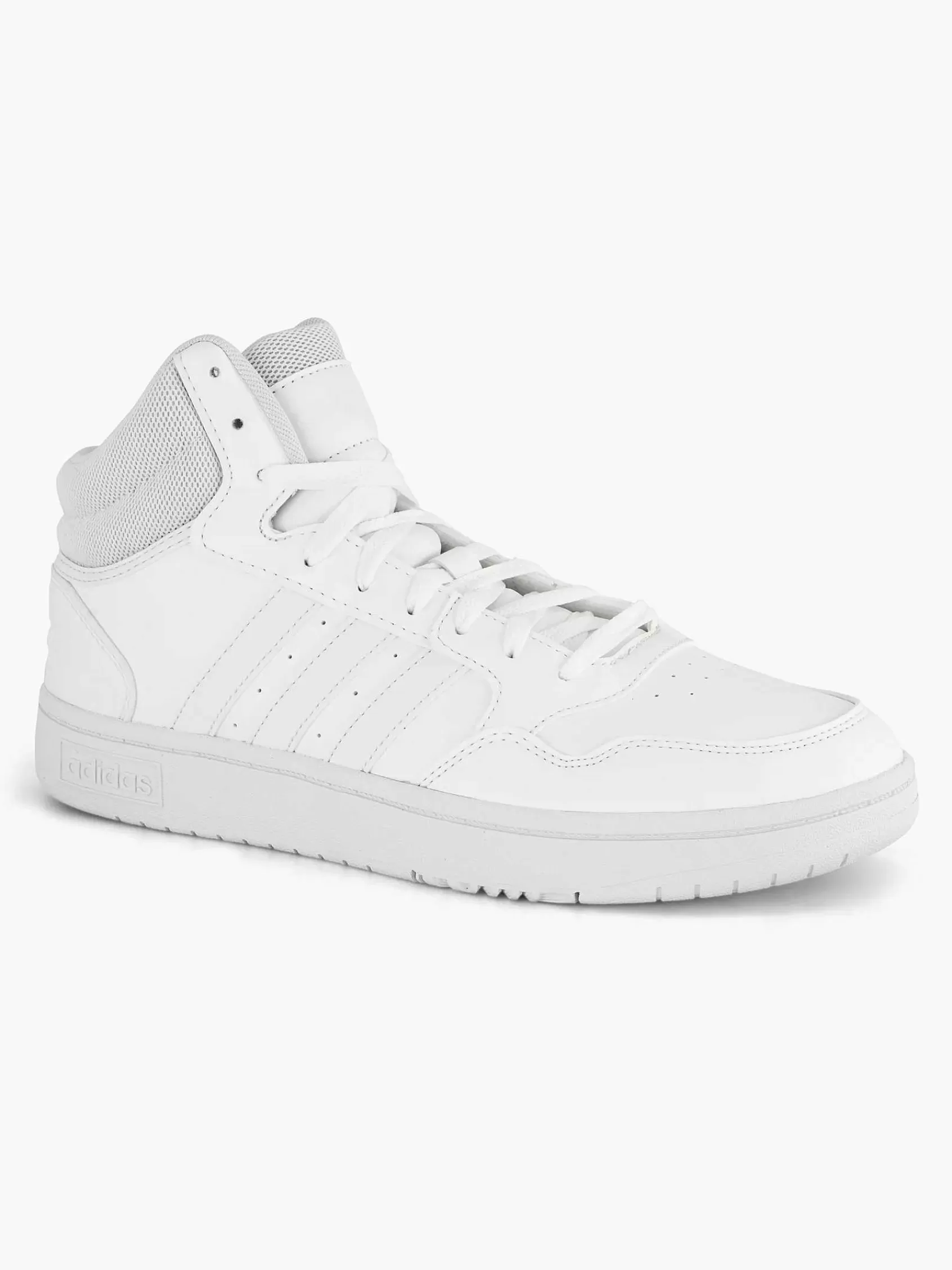 Flash Sale adidas White Hoops 3.0 Mid